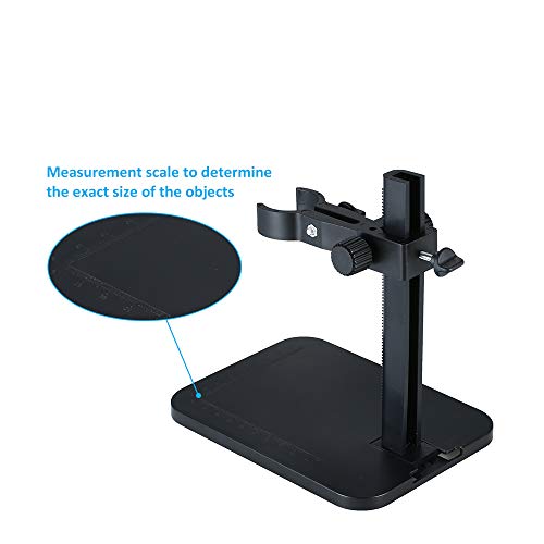 KKmoon Suporte de suporte de suporte para microscópio digital USB portátil Y001 Suporte ajustável Mi