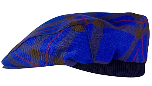 Casquette plate élastique Elliot contre les courants d'air au style écossais