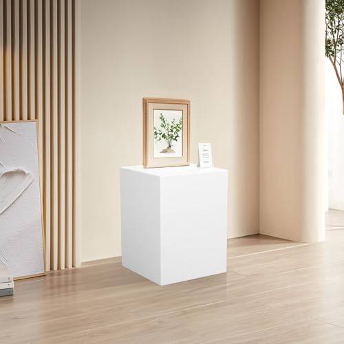 White Square Pedestal Riser