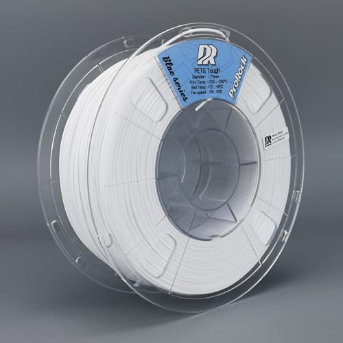 ProRock PETG Tough Filament, 1.75mm, 1000g Real White / RAL9003