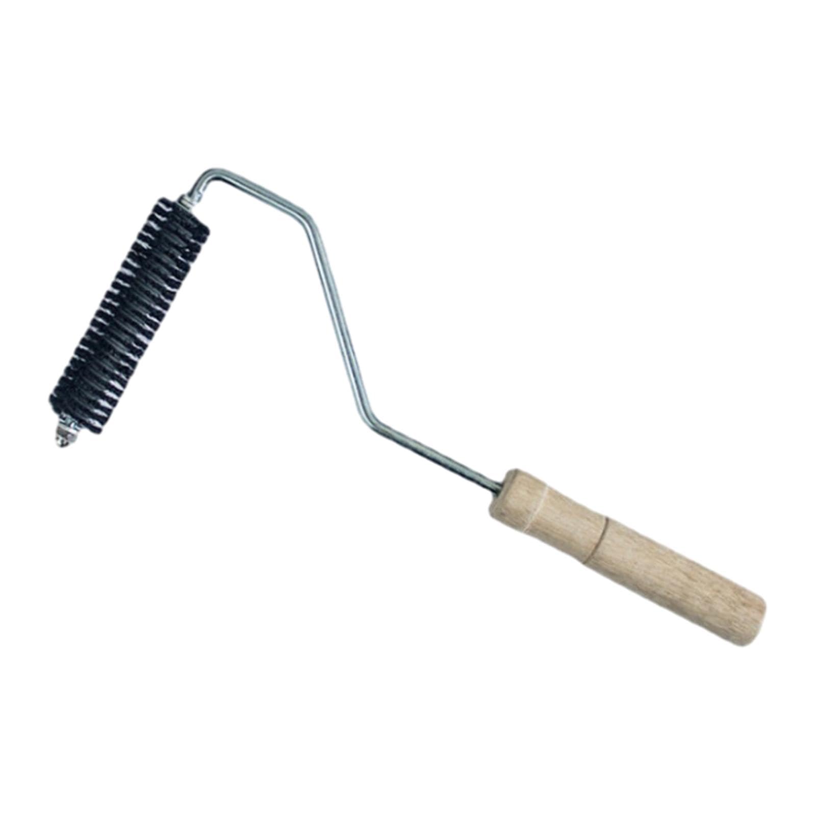 Neaxgeandx Silver,Brown,Black Fiberglass Laminating Roller Bubble Paddle Tool For Composite Shower Bathtub