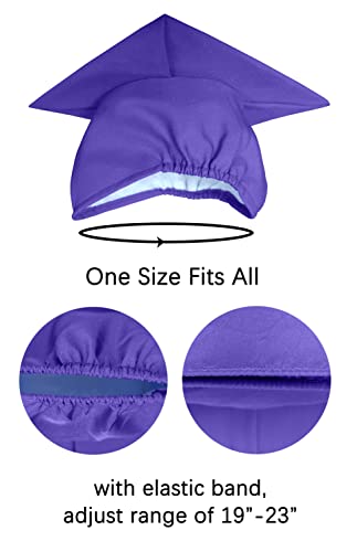 Image of Unisex Matte Graduation Cap and Gown 2026 with Tassel for High School and College Graduation