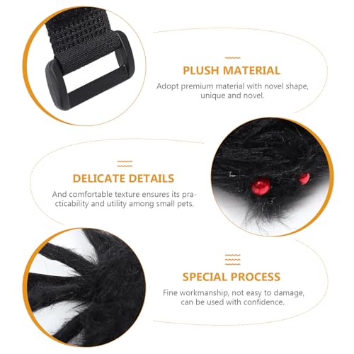 Disfraz de Araña para Perros Talla L Negro miniatura 7