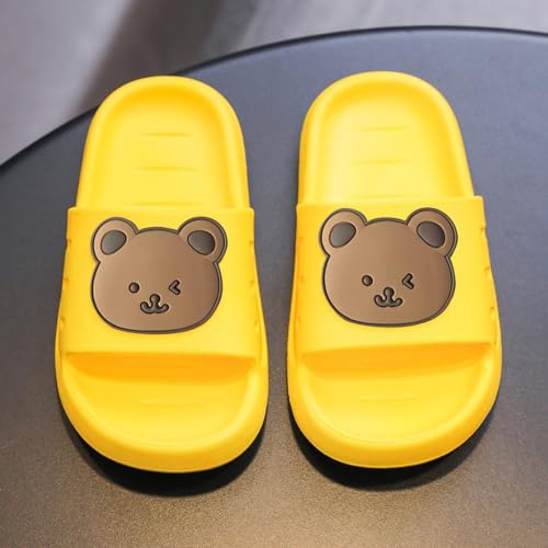 Cloud Slides for Kids Toddler Boys Girls Cute Bear Slip On Slide Sandals Comfort Non-Slip Soft Sole Bathroom Slippers4