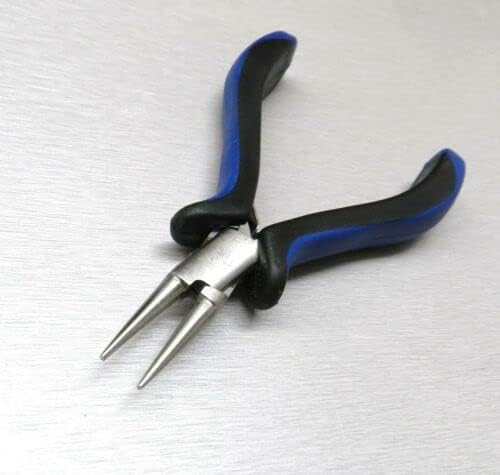 Round Nose Pliers Jewelry Beading Tool Ergonomic Plier 5" Wire Wrapping Crafts By JTS