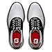 FootJoy Men's Traditions Spikeless Previous Season Style Golf Shoe, White/Black, 11