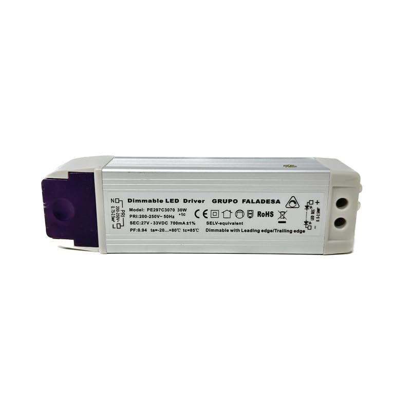 Controlador LED regulable de 30W para solucionar caídas de tensión en tu hogar