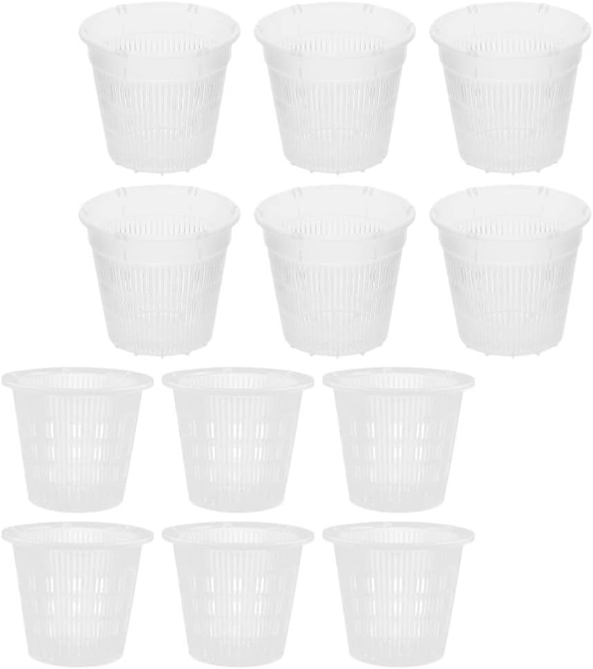 GANAZONO 12pcs Flowerpot Orchid Planting Pot Slotted Orchid