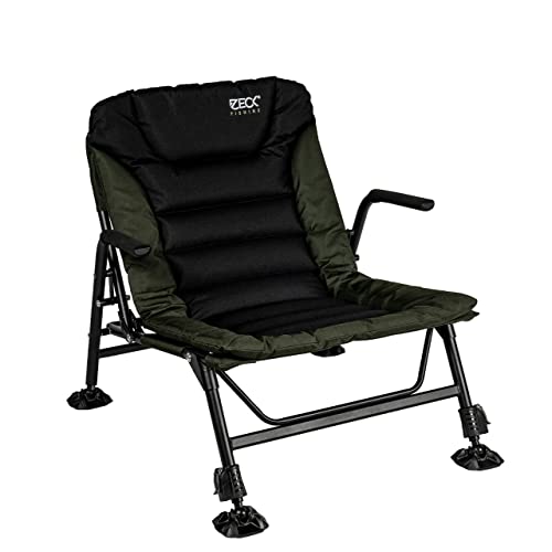 ZECK Low Chair - Angelstuhl zum Wallerangeln, Stuhl zum Angeln, Anglerstuhl zum Welsangeln