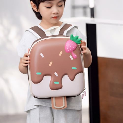 Cartable enfant 3D motif glace original pour la rentrée des petits