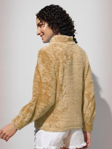 Image of THE DRY STATE Women's Fur Pull Over With High Neck