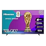 Hisense Television QD7QFM (Modelo 2025) Pantalla 65 Pulgadas,Mini-LED Smart Fire TV UHD 4K,Control Remoto por Voz con...