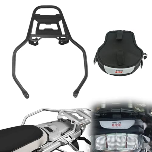 Support de coffre arrière en acier inoxydable pour sécuriser les bagages moto GS 850 750