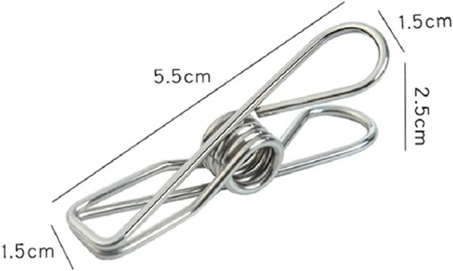 Stainless Steel Clip Clothespin Clothespin, Clothespin Sealing Clip Household Clothespin Hanger