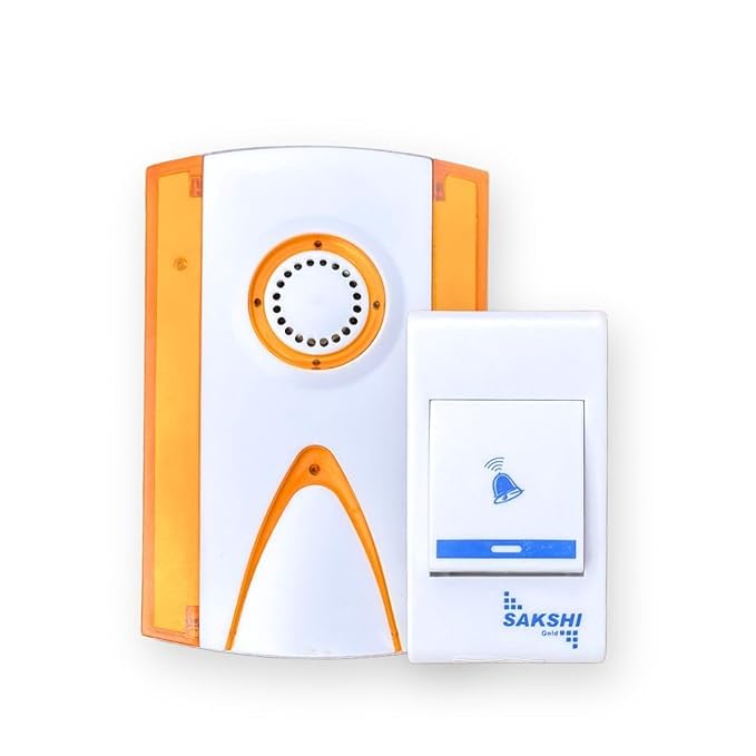 rosario Calling Remote Wireless Door Bell for Warehouse,Home,Office Glossy Finish - Rectangular Shape -(MultiColor) Pack of 1-image-16