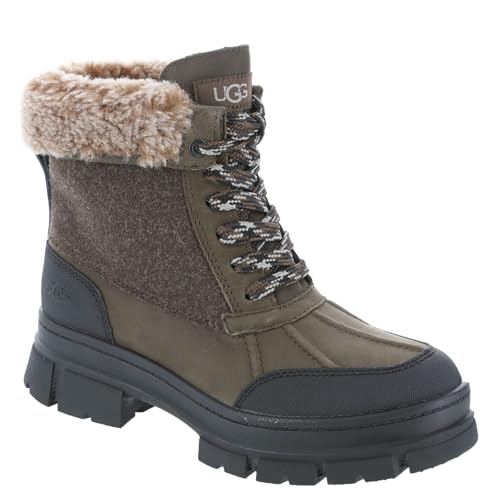 UGG Women's Ashton Addie Tipped Boot, Dark Earth,...