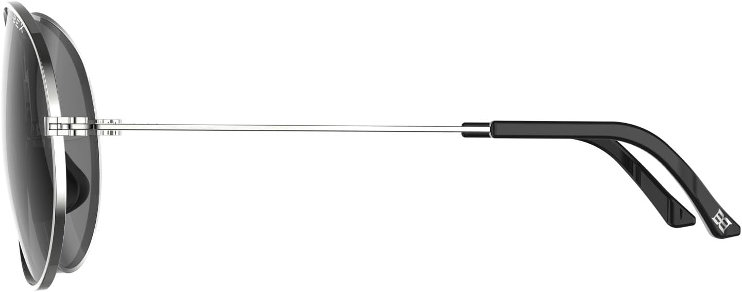 BEX Wesley Military-Grade Aviator Sunglasses – Polarized, Unisex, UV Protection, Multiple Frame Colors - Image 2