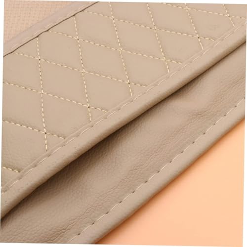 Image of Car Seat Mat Vehicle Seat Cover Car Seat Cushions Front Single Seat Cover (Pack of 01) (Car Seat Cover Cream)