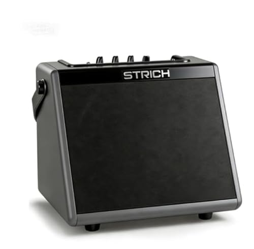STRICH Elektrischer Trommelverstärker 20W, Schwarz
