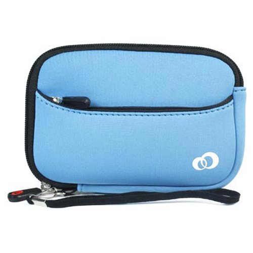 Kroo Blue Mini Glove 2 Revolution for Western Digital External Hard Drives (Blue)