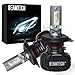 BEAMTECH H4 LED Headlight Bulb, 50W 6500K 8000Lumens Extremely Brigh (9003 Hi/Lo) CSP Chips Conversion Kit