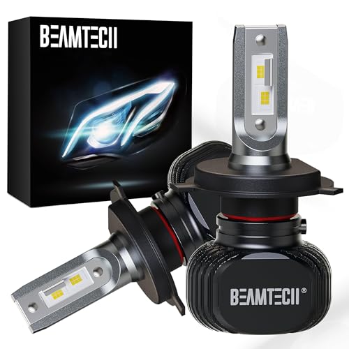 BEAMTECH H-4 Bulbs, S1 Series 900-3 Fanlsess 300%...
