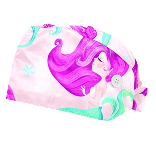 Casquette de travail Belle sirène anti-transpiration avec maintien optimal lot de 2