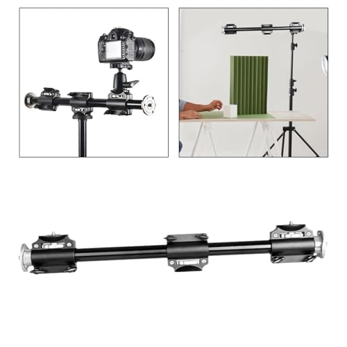 Brazo extensible de aluminio de 62cm para trípode con montaje horizontal estable 4