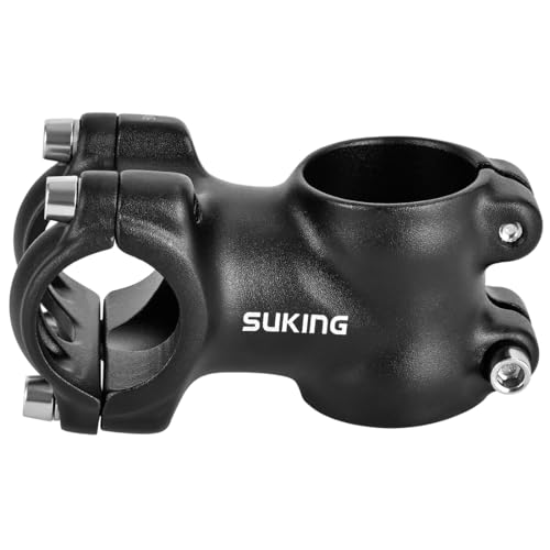 FOMTOR 25.4 stem 45mm Short Bike Stem for 1' Handlebar Mountain Bikes, Road Bike, Fixed Gear Bicycle, BMX, MTB