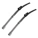 2 wiper Factory for Audi A4, Q5, Q3, A5 2009-2018 Original Equipment Replacement Wiper Blade Set - 24"/20" (Set of 2) Top Lock 16mm