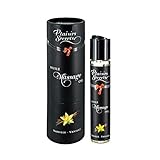 Aceite Masaje Comestible y Afrodisíaco de Vainilla 59 ml. – Plaisirs Secrets Paris