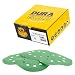 Dura-Gold - Premium - 1000 Grit - 5" Green Film Sanding Discs - 8-Hole Dustless Hook and Loop for DA Sander - Box of 50 Finishing Sandpaper Discs for Woodworking or Automotive