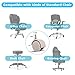 Omyoffice Office Chair Casters, 2