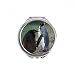 Sea Cold Antarctic Penguin Science Nature Picture Hand Compact Mirror Round Portable Pocket Glass