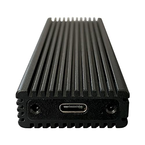 Caja externa para SSD M.2 NVMe y SATA USB 3.2 negra miniatura 5