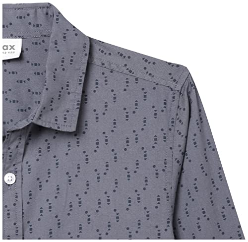 Image of Max Boy's Printed Full Sleeves Regular Fit Casual Shirt