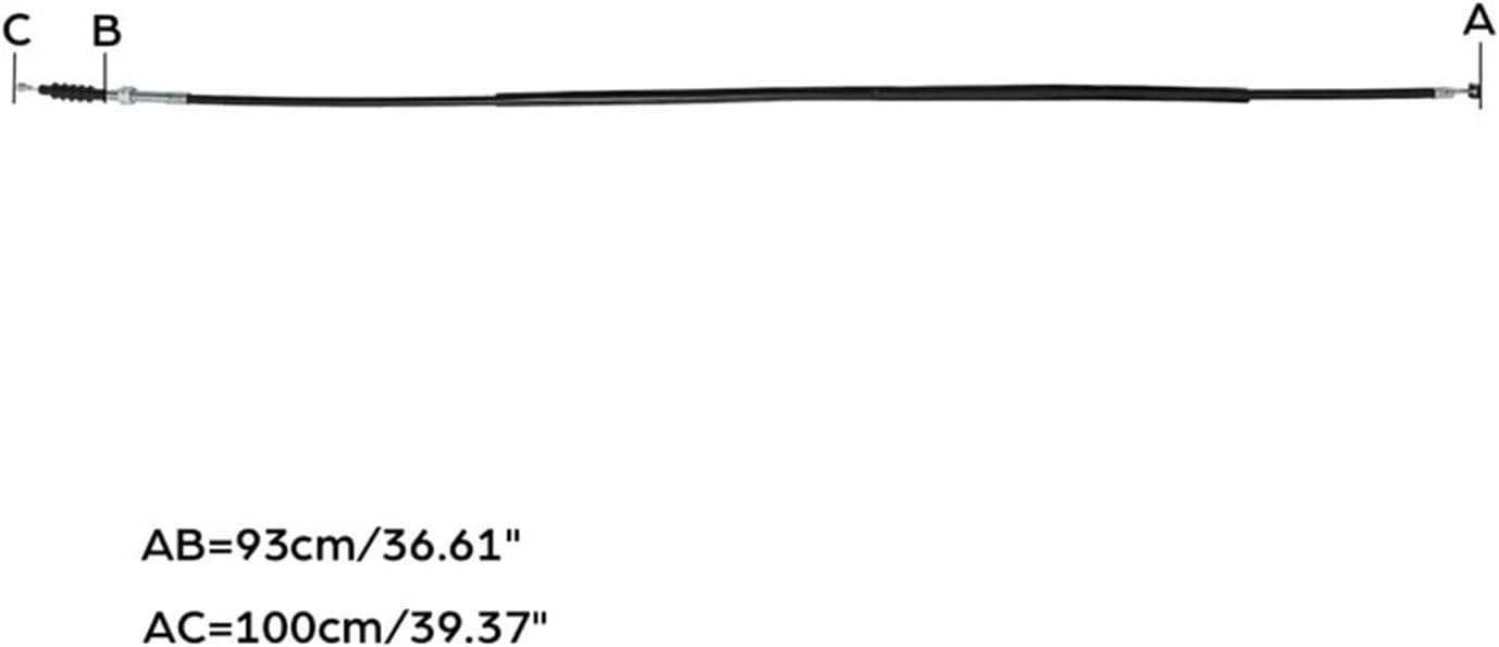 Black Clutch Cable Compatible CBR600RR CBR 600RR 2007-2023 2008 2009 2010