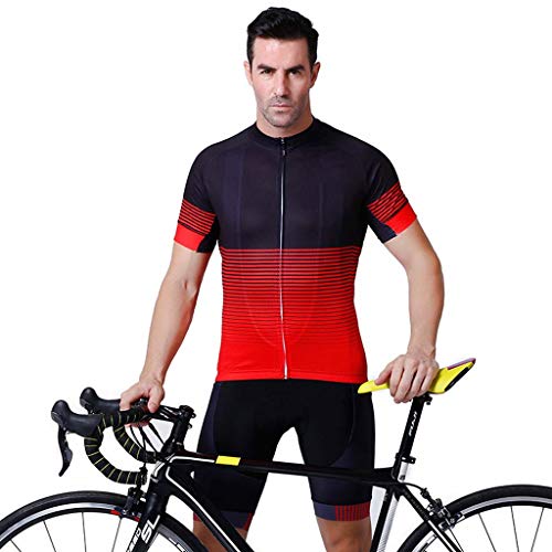 Combinaison cycliste hommes taille XL short et maillot de vélo respirant numéro 3