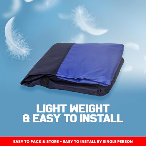 Image of Autofact Mahindra XUV 3xo Car Body Cover Triple-Stitched, Windproof with Buckle Belt, Elastic Hem, Uv Protection, Scratchproof & Dustproof, Soft Feather Fabric for All-Weather Protection(Royal Blue)