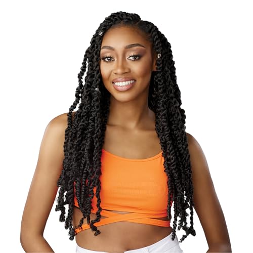 Sensationnel Lulutress Crochet Hair-3X Fluffy Passion Twist 20in,1pk 2