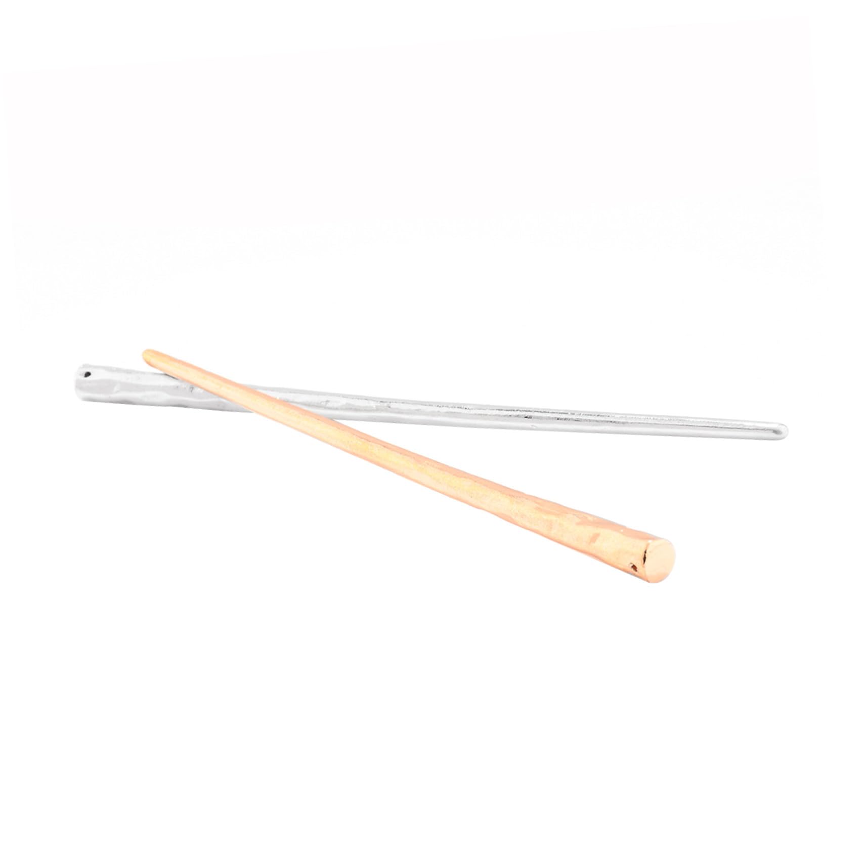 Haarstäbe Aus Legierung 2 Stück Haarstäbe Haarnadel Für Frauen Vintage-stil Haarstäbchen Für Dutts Chignon Golden/silber
