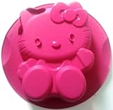 hello kitty backform rezept sandkuchen  1a TUPPER Backform SILIKON HELLO KITTY - pink - Einfrieren Mikrowelle Backofen
