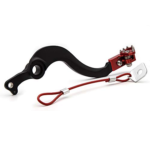 Levier de pédale de frein arrière CNC pour moto tout-terrain compatible avec CRF250R CRF 250 R 2004-2021, CRF450R CRF 450 R 2002-2021, CRF450RX CRF 450 RX 2017-2021 Cover