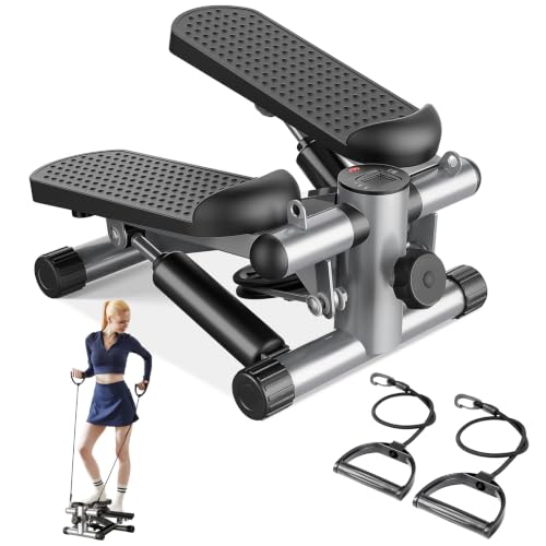 Sweetcrispy Mini Stair Stepper with Resistance Bands