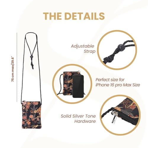 Signare Tapestry Mini Crossbody Phone Bag Credit Card Purse4