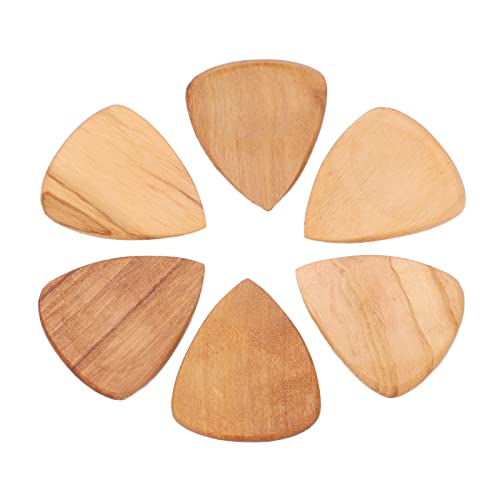 Médiators triangulaires en bois de couleur bois, prise en main confortable et durable pour l’apprentissage des… - Les Beatles, Paul McCartney, John Lennon, RIngo Starr, George Harrison Médiators triangulaires en bois de couleur bois, prise en main confortable et durable pour l'apprentissage des… – Image 8