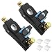 2Pack Battery Disconnect Switch, Heavy Duty 12V/24V Battery Shut Off Switch, Power Cut Isolator Kill Switch for Car Truck RV Boat(Size:2pcs)