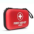 @AL21 All-Purpose First Aid Kit 184 Pieces, Emergency Kit for Home, Travel, Car, Business, Worksite and Office, Portable Emergency Supplies for Minor Cuts, Scraps, Sprains & Burns
