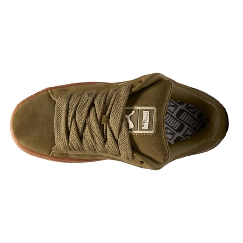 PUMA Womens Suede XL Lace Up Sneakers Shoes Casual - Green - Size 7.5 M4