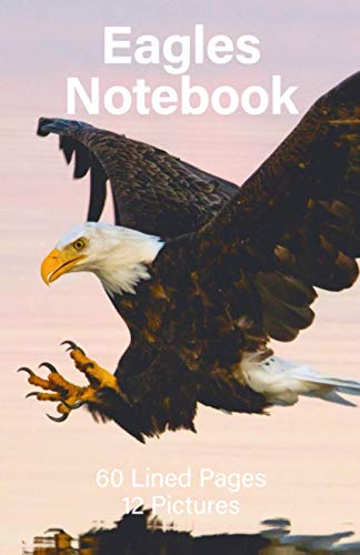 Eagles Notebook: 60 Lined Pages and 12 Eagle Pictures (Cason Notebooks)